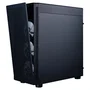 Hiditec Caja Gaming Semitorre H1 Air ARGB Cristal Templado con 4 Ventiladores, USB-C, Filtros Magnéticos, Compatible ATX (CHA010037)